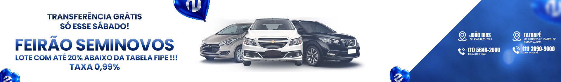 Ofertas de Carros Seminovos Multimarcas em São Paulo