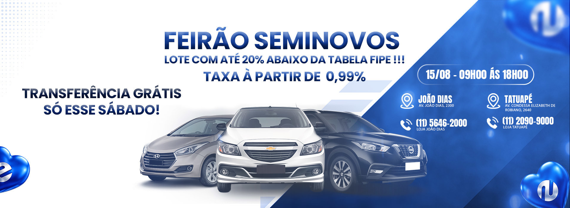 Feirão SemiNovos - 15.08