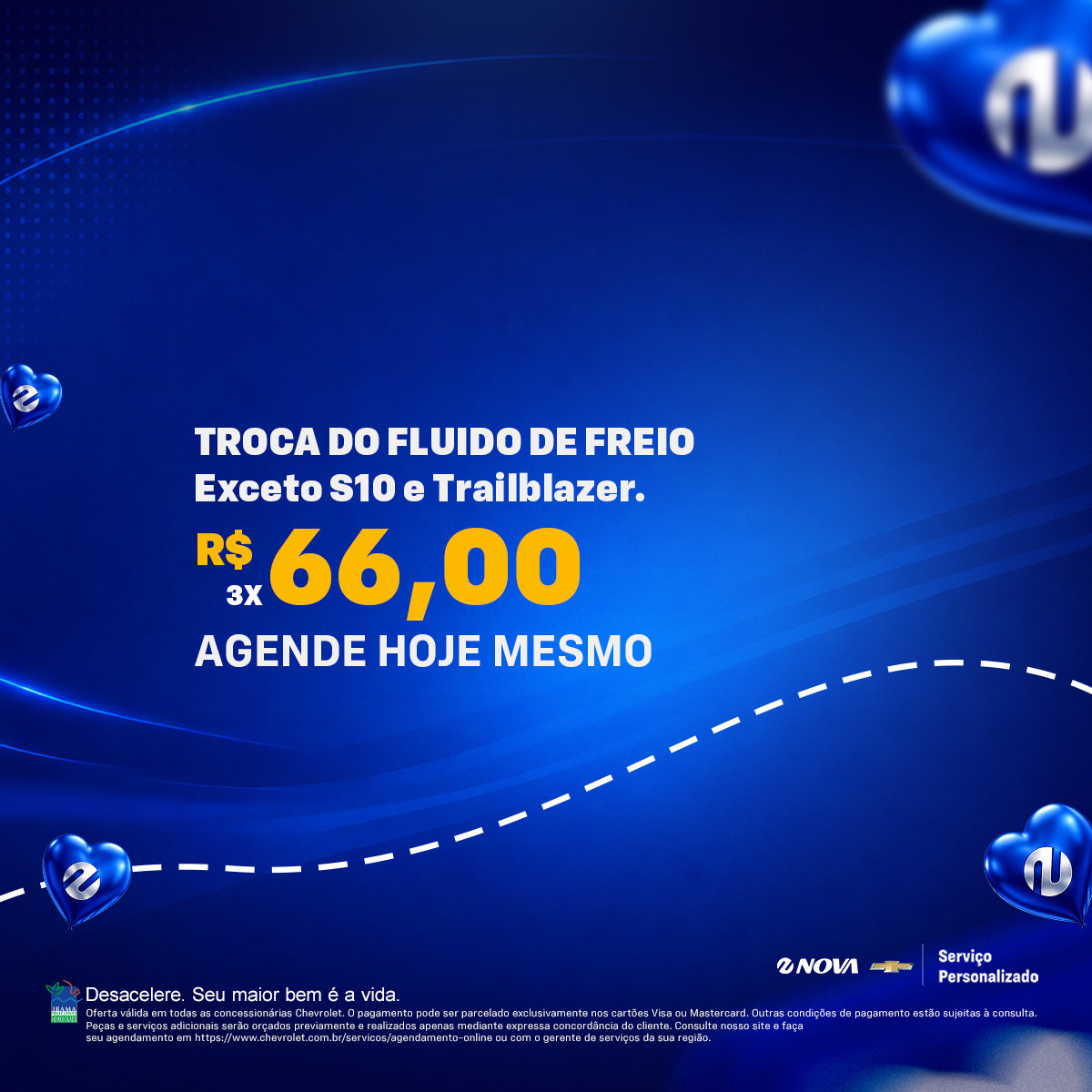 Imagem ilustrativa da oferta de Troca do Fluido de Freio