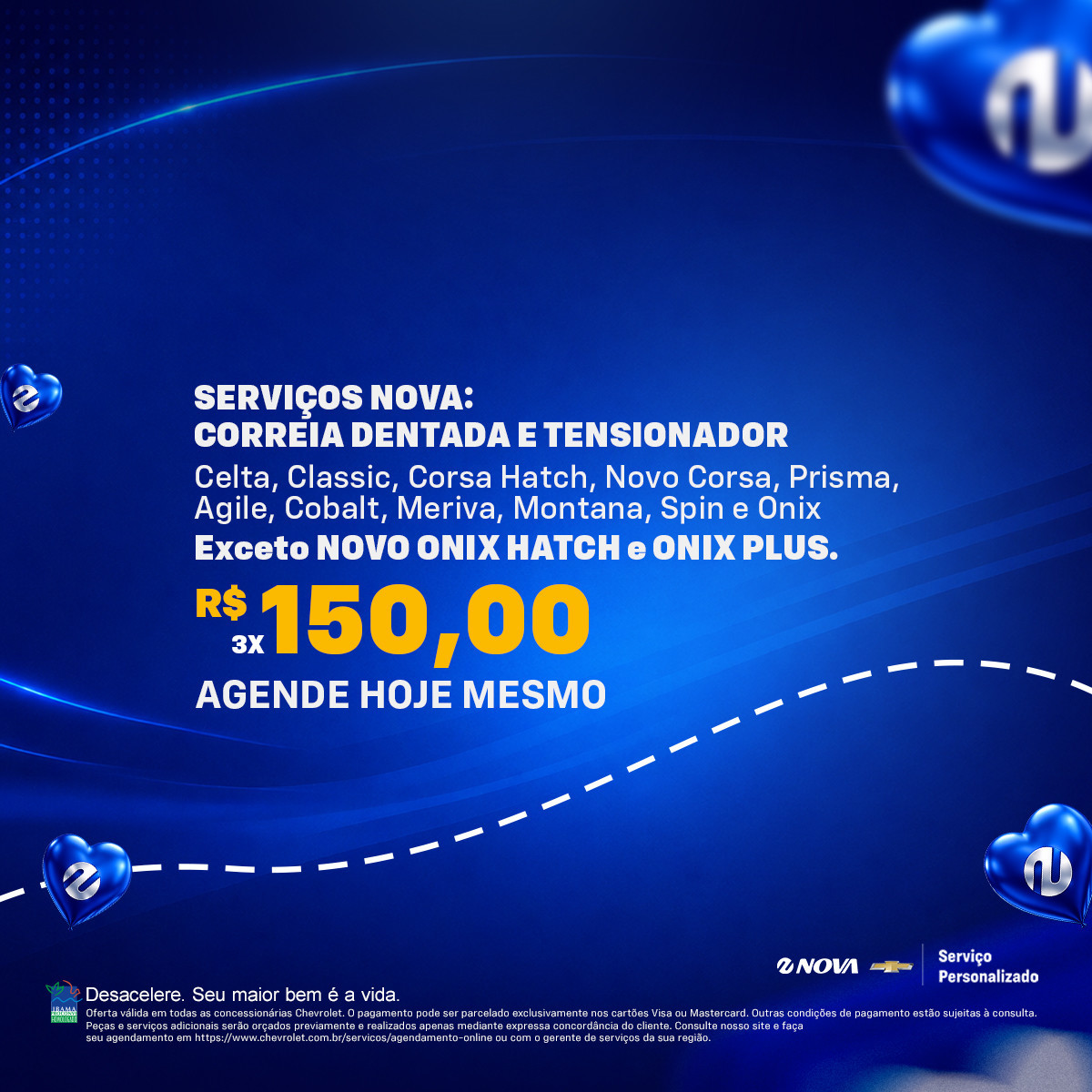 Imagem ilustrativa da oferta de Kit Instalado: Correia Dentada e Tensionador