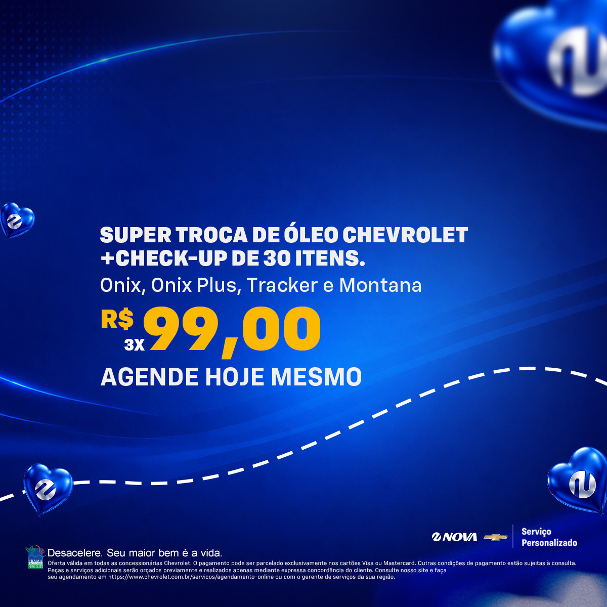 Imagem ilustrativa da oferta de Super Troca de Óleo Chevrolet