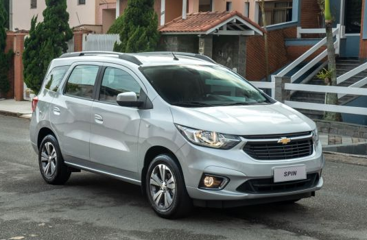 Chevroler Spin domina mercado de carros de 7 lugares na última década