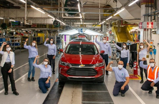 Chevrolet Tracker alcança 100 mil unidades produzidas