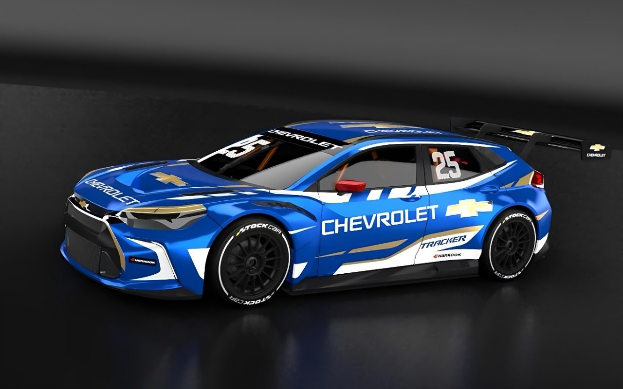 Imagem referente à notícia CHEVROLET TRACKER ESTREIA NA STOCK CAR EM 2025