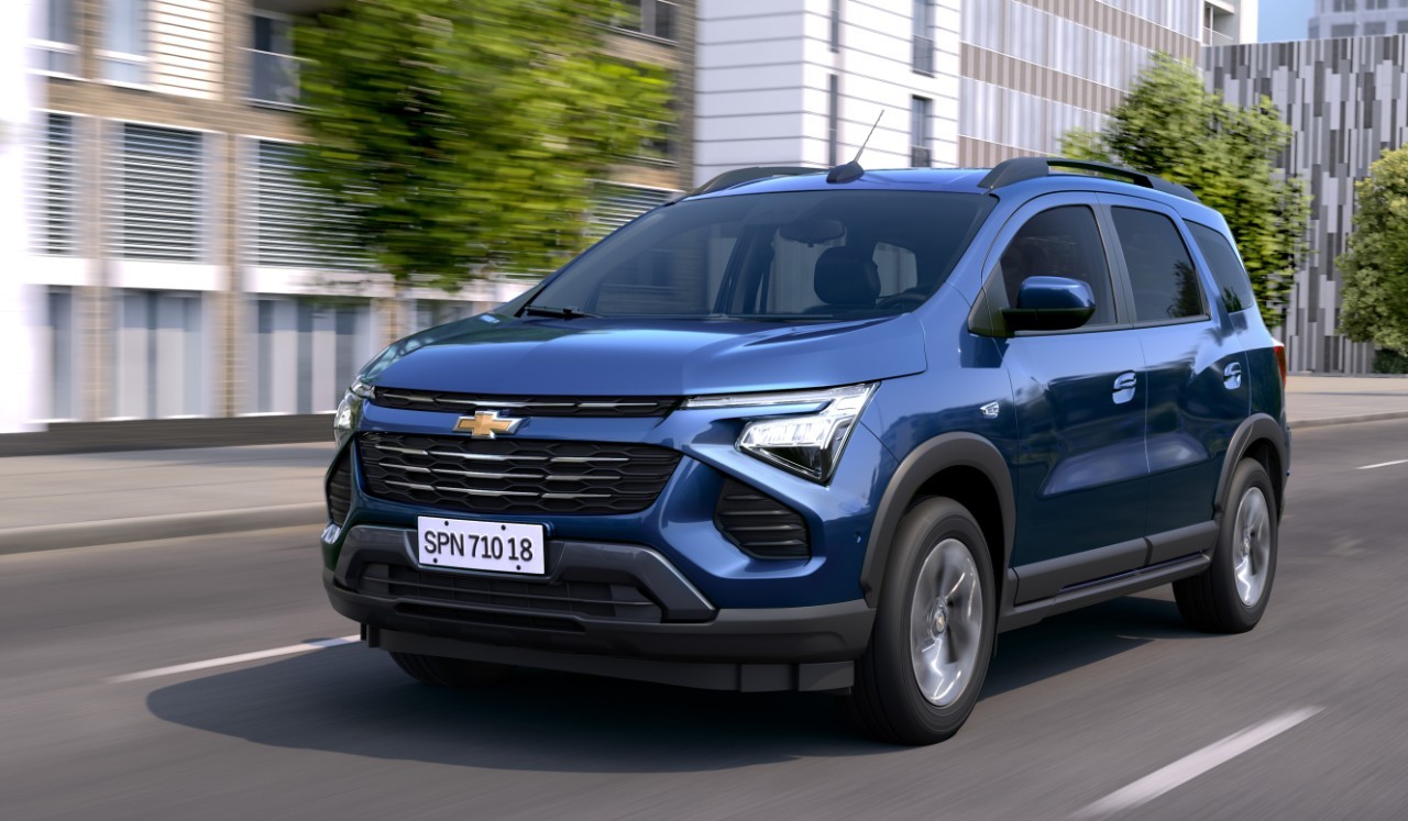 Imagem referente à notícia CHEVROLET ANTECIPA DETALHES DO NOVO SPIN