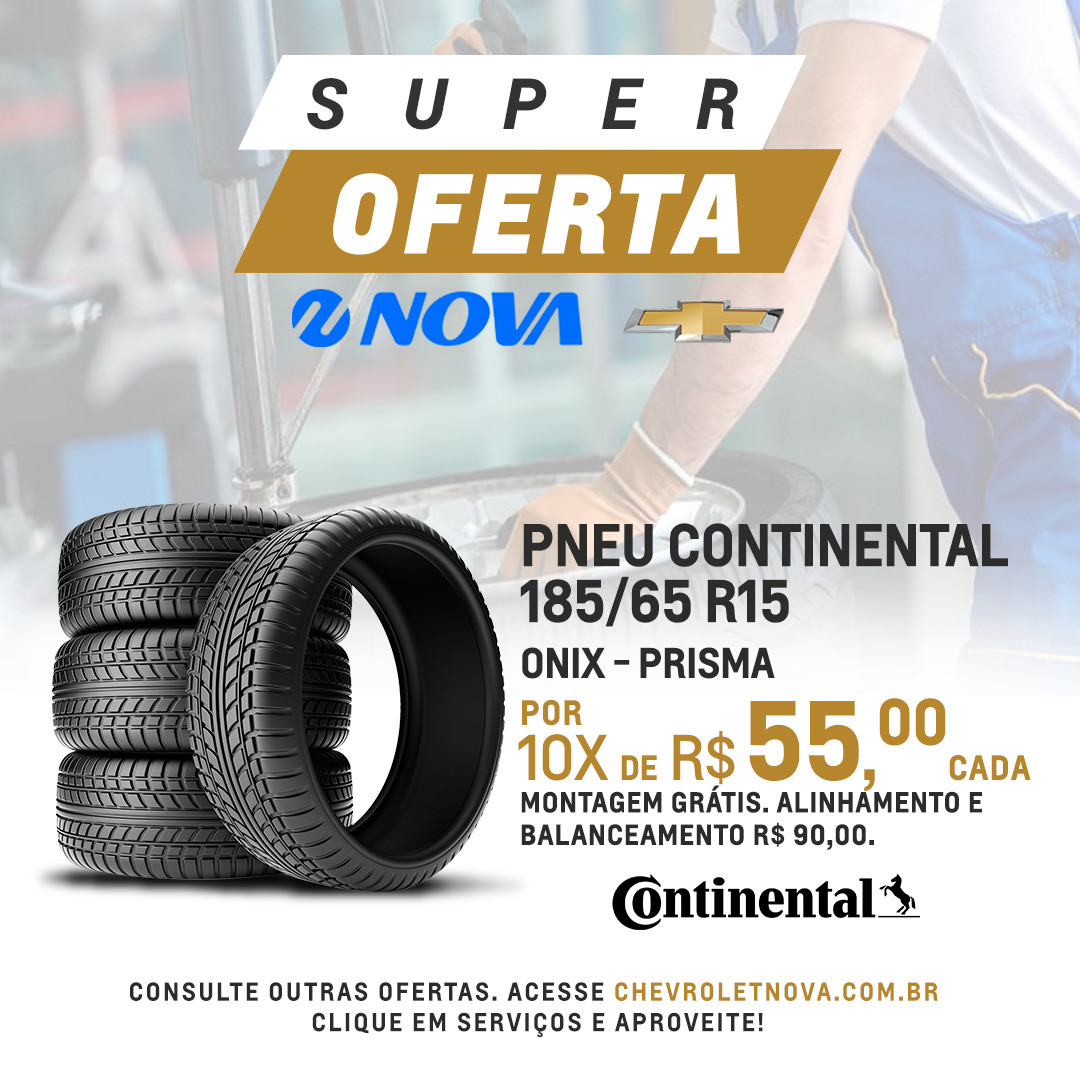 Imagem ilustrativa da oferta de Pneu Continental 185/65R15