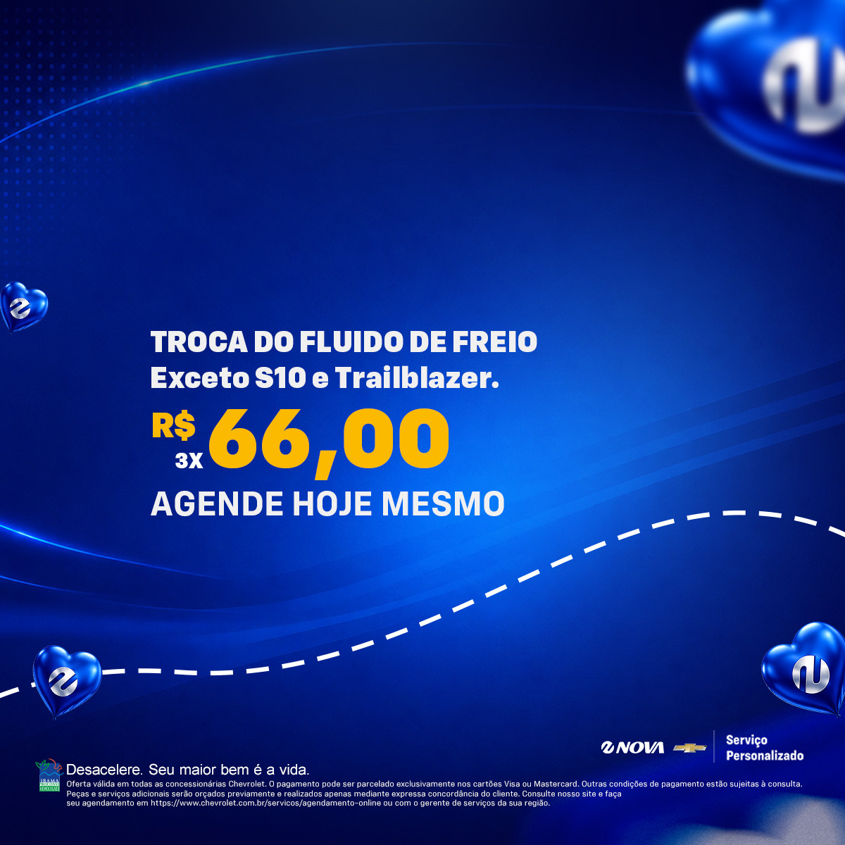 Imagem ilustrativa da oferta de Troca do Fluido de Freio
